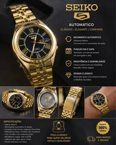 Relógio Seiko