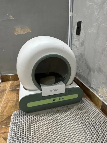 Caixa de areia inteligente automática para gato