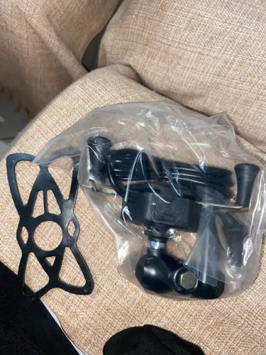 Suporte pra moto GPS, com carregador