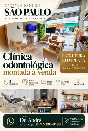 Vende-se Clínica Odontológica completa