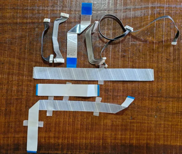 Conjunto Cabos Flats Da Tv De Plasma Samsung 51 Pl51e490b1g