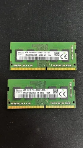 2x Memória RAM Notebook 4GB 2666mhz SODIMM