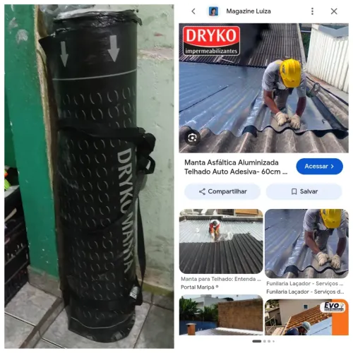 Vende se rolo de msnta tem bastante Retira taipas zn