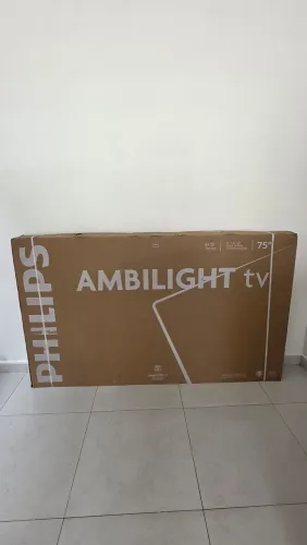 TV Philips ambilight 75 polegadas 4K smart 