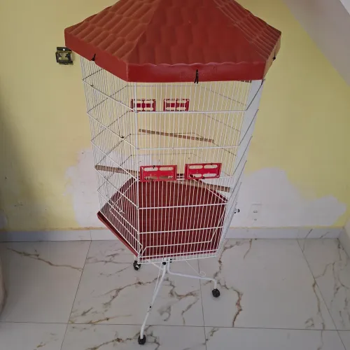 Gaiola BRAGANÇA até 80 pássaros.