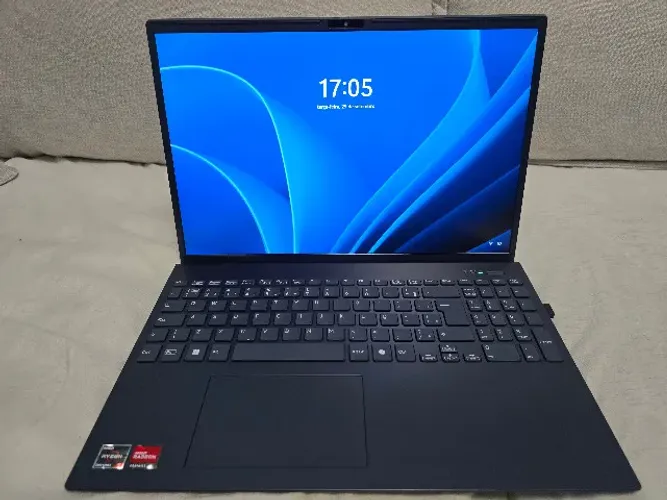 Notebook VAIO FE16 AMD Ryzen 5-5625U Windows 11 Home 12GB RAM 512GB SSD Tela 16" IPS WUXGA