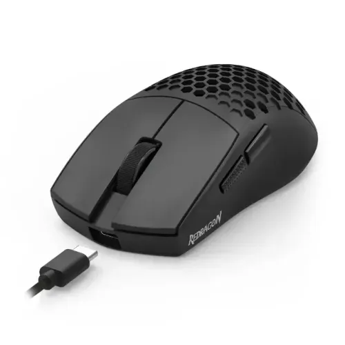 Mouse Gamer | Redragon Astrolabe Lite | Preto | 10000 DPI | Tri-Mode | Honeycomb - Loja FH