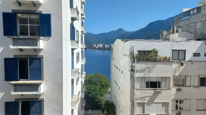Cobertura duplex com vista maravilhosa para Lagoa
