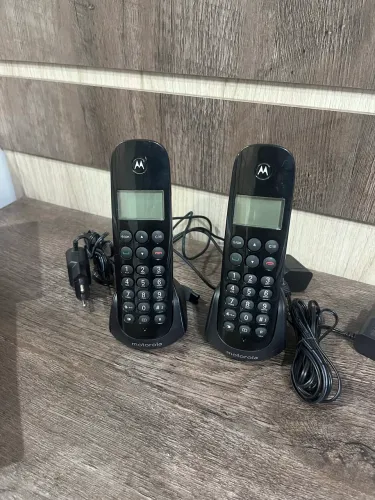 Telefone sem fio motorola, dois aparelhos 