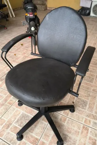 Cadeira barbeiro salão cabeleireiro