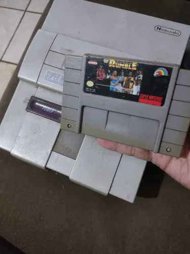 SUPER NINTENDO AMERICANO ORIGINAL, APENAS O CONSOLE!!!
