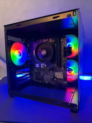 PC Gamer - RYZEN 5 8600G, B840M, 16GB(2X8GB)DDR5, 512GB NVME, 500W, VINIK G-CUBE