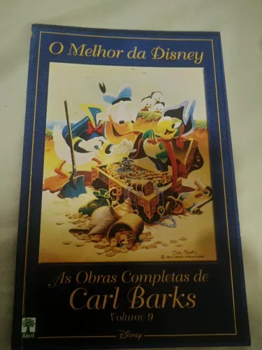 livro o melhor da disney carl barks volume 9