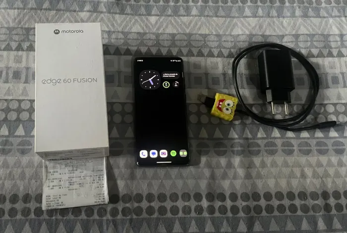 Motorola Edge 60 Fusion 256GB - 5G - Perfeito + NF e Acessórios Originais