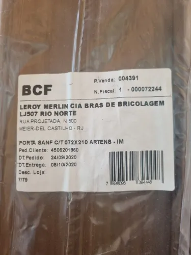 vendo porta sanfonada em PVC com trinco