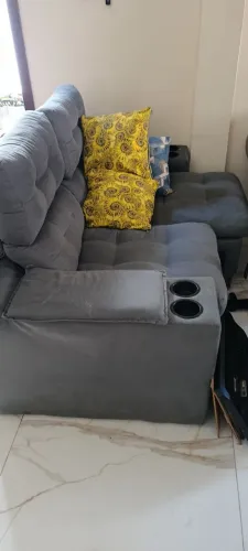 Sofá retrátil 2 lugares