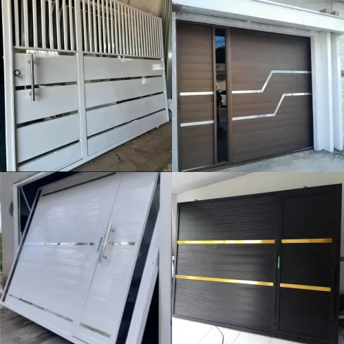 PORTÃO DE GARAGEM!! ALUMÍNIO E GALVANIZADO