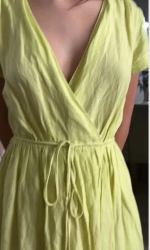 Vestido ANIMALE TAM p com linho novo