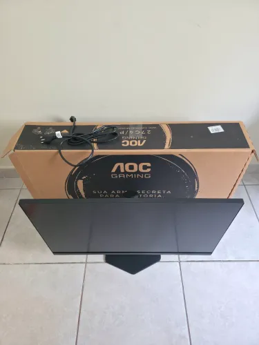 Monitor Gamer AOC 27G4/P 27" IPS 180Hz 0.5ms - Garantia até Novembro/2026