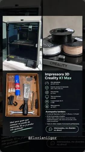 Impressora 3D Creality K1 MAX