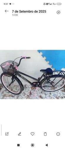 Vendo essa bicicleta seme nova