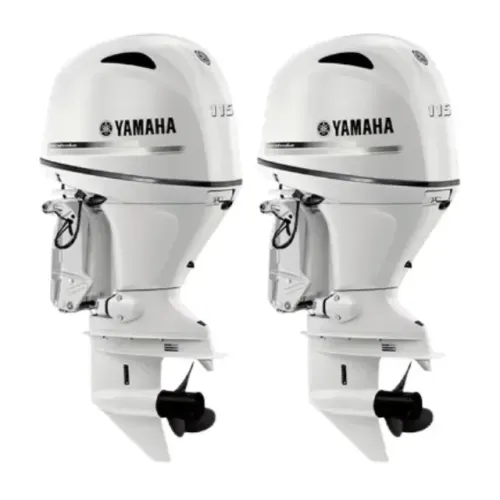 PARELHA YAMAHA 115HP BRANCO - Motor de Popa 
