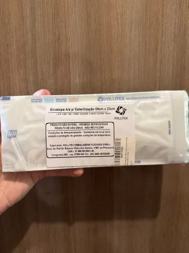 Envelope esterilização 9x23 cm