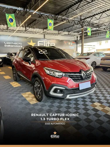 Renault Captur Iconic 1.3 TB 16V Flex 5P AUT 2022