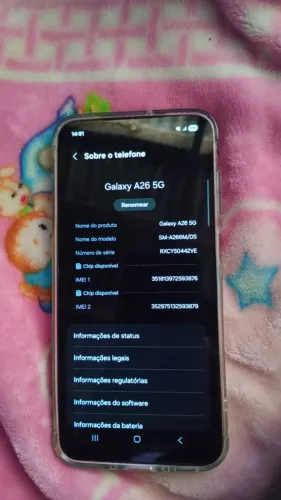 VENDO SAMSUNG A26 256 5 G