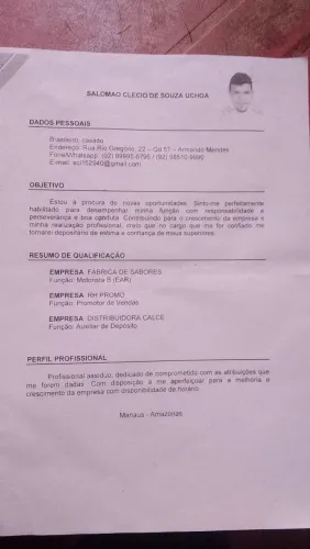 Sou motorista B ( EAR)