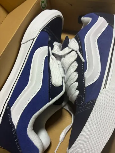 Tênis Knu Skool Navy True White