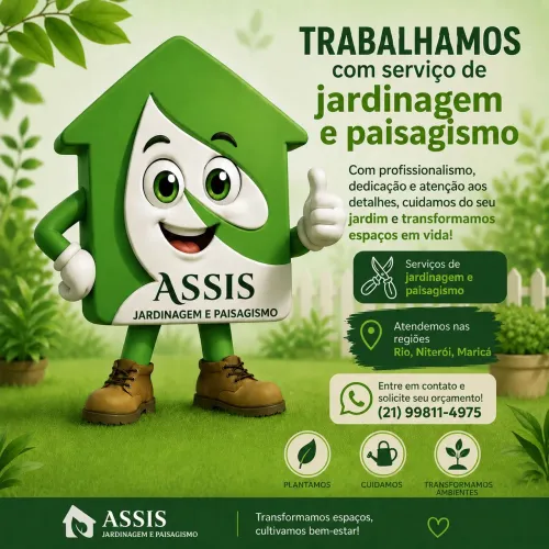 Serviço de jardinagem e paisagismo 