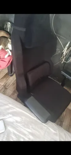 Encosto de cadeira gamer (elements magna) cor preto