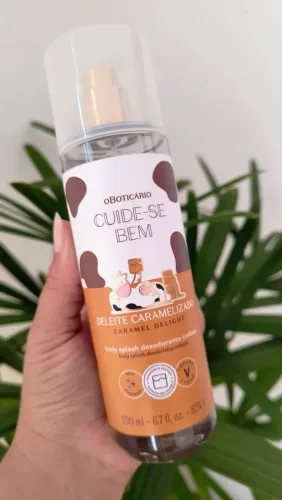 O Boticário Cuide-se Bem Body splash Deleite Caramelizado 200ml