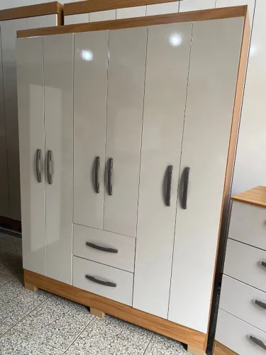 Guarda Roupa de Solteiro 6 Portas Novo, Entrego 