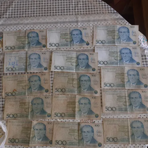 notas de 500 cruzados