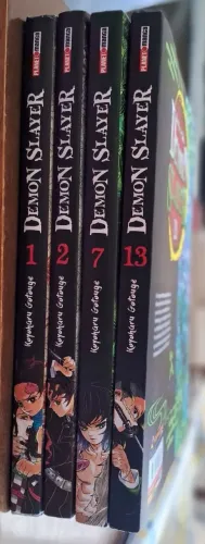Mangas usados Demon Slayer 