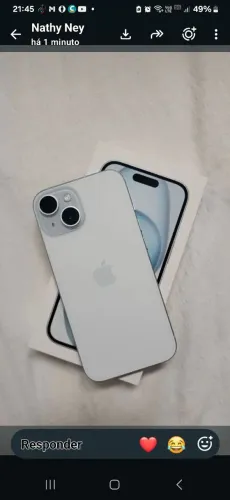 Vendo IPhone 15 único dono
