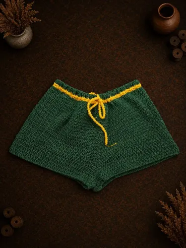 Short de crochê