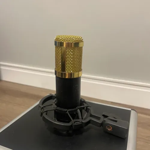 Microfone condensador BM800 c/ Suporte Teia