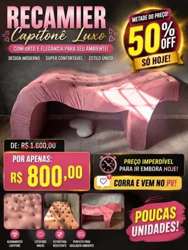 METADE DO PREÇO - SÓ HJ