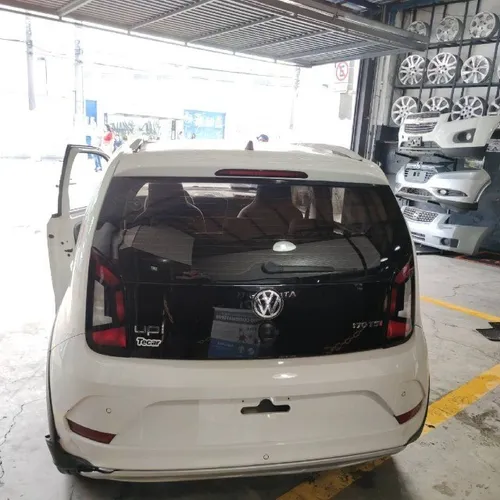 Vw UP 1.0 TSI 2020 Cambio Capo Airbag Farol Mecanica Motor Suspensão Porta Sucata 