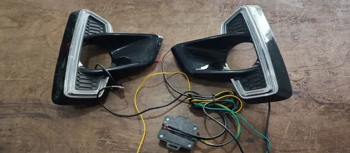 Moldura da milha Hilux 2018 2019 2020 led
