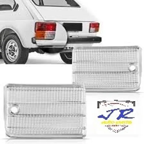 Par Lente Lanterna Traseira Fiat 147 1979 1980 1981 1982   
