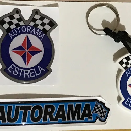 Adesivos + chaveiro