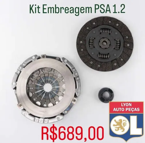 Kit embreagem C3 / 208 1.2 