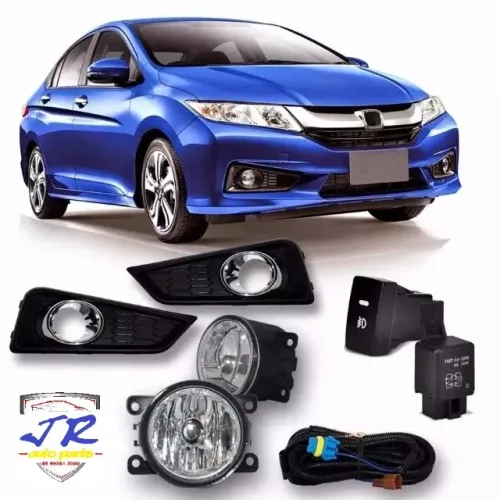 Kit Farol de Milha City 2015 2016 Auxiliar Neblina