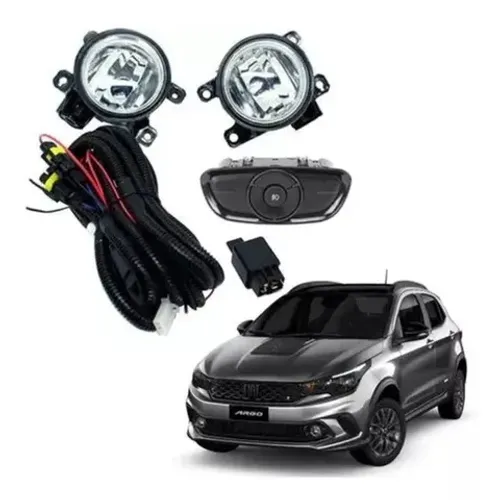 Kit Farol de Milha Argo Cronos 2017 à 2023 - Shocklight - 091710