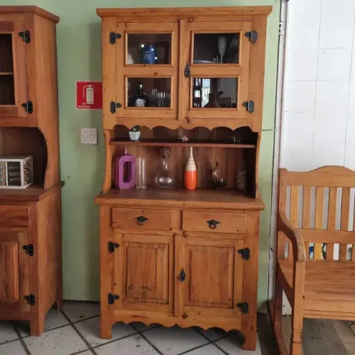 Arca e Oratório Maquinada De Peroba Rosa