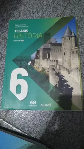 Livro teláris 6 ano e 7 ano telaris história, geografia, arte